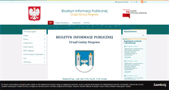 Desktop Screenshot of niegowa.bip.net.pl