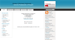 Desktop Screenshot of gp-mrozy.bip.net.pl