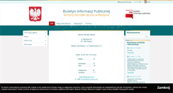 Desktop Screenshot of gos.raszyn.bip.net.pl