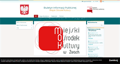 Desktop Screenshot of mok.zory.bip.net.pl