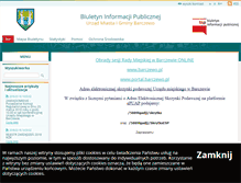 Tablet Screenshot of barczewo.bip.net.pl