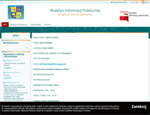 Tablet Screenshot of dobron.bip.net.pl