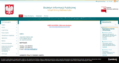 Desktop Screenshot of debowalaka.bip.net.pl