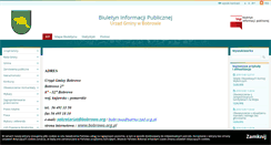Desktop Screenshot of bobrowo.bip.net.pl