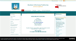 Desktop Screenshot of czaplinek.bip.net.pl