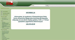 Desktop Screenshot of nowosolna.bip.net.pl