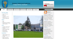 Desktop Screenshot of ciechocin.bip.net.pl