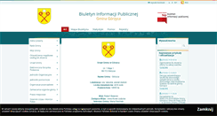 Desktop Screenshot of gorzyca.bip.net.pl