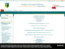 Tablet Screenshot of mrozy.bip.net.pl