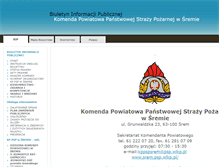 Tablet Screenshot of kppspsrem.bip.net.pl