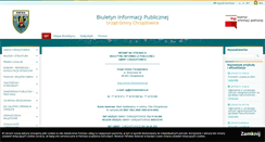 Desktop Screenshot of chrzastowice.bip.net.pl