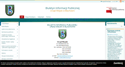 Desktop Screenshot of blachownia.bip.net.pl