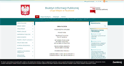 Desktop Screenshot of paczkow.bip.net.pl