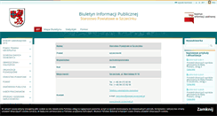 Desktop Screenshot of powiatszczecinecki.bip.net.pl