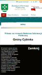 Mobile Screenshot of cybinka.bip.net.pl