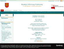 Tablet Screenshot of jaraczewo.bip.net.pl