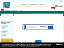 Tablet Screenshot of dzialdowo-mops.bip.net.pl